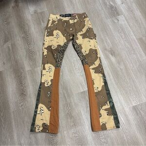 DAMATI BIZCOCHO CAMO STACKED JEANS (DMT-23-007 Waist30